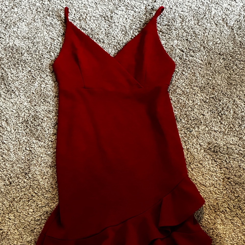Red Mini Homecoming Dress Size Small